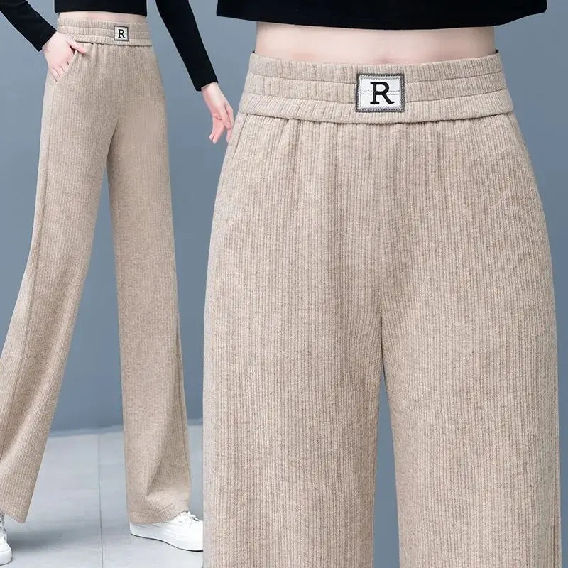 Korean Ribbed Winter Pants