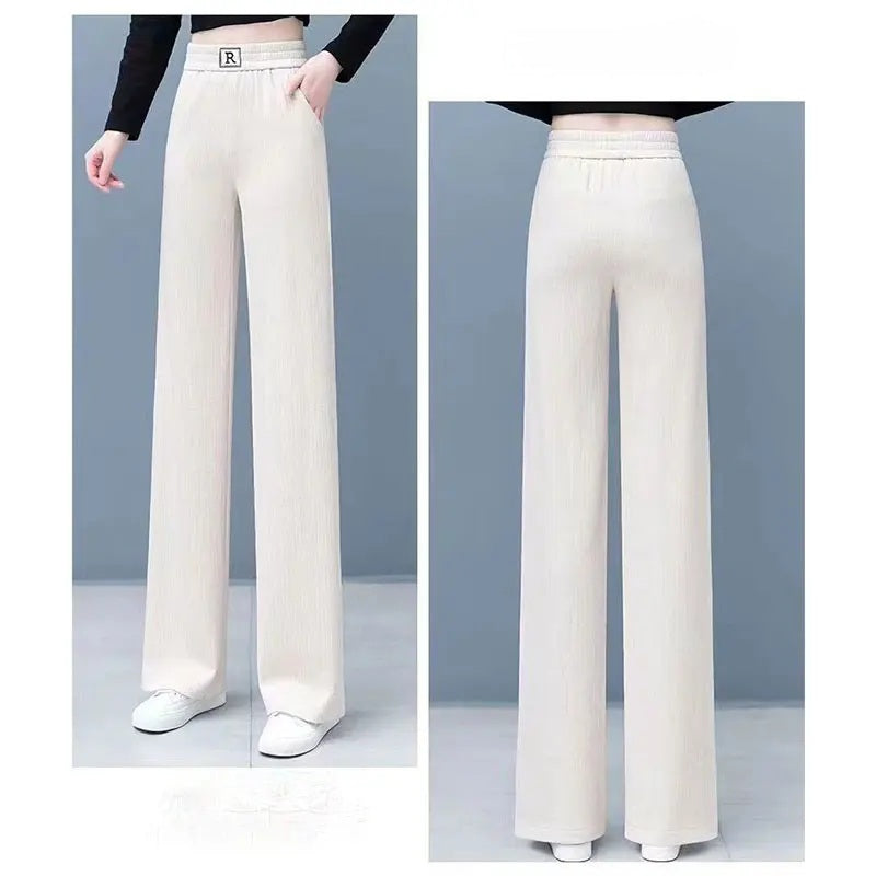 Korean Ribbed Winter Pants