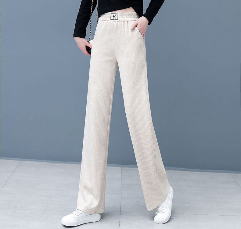 Korean Ribbed Winter Pants