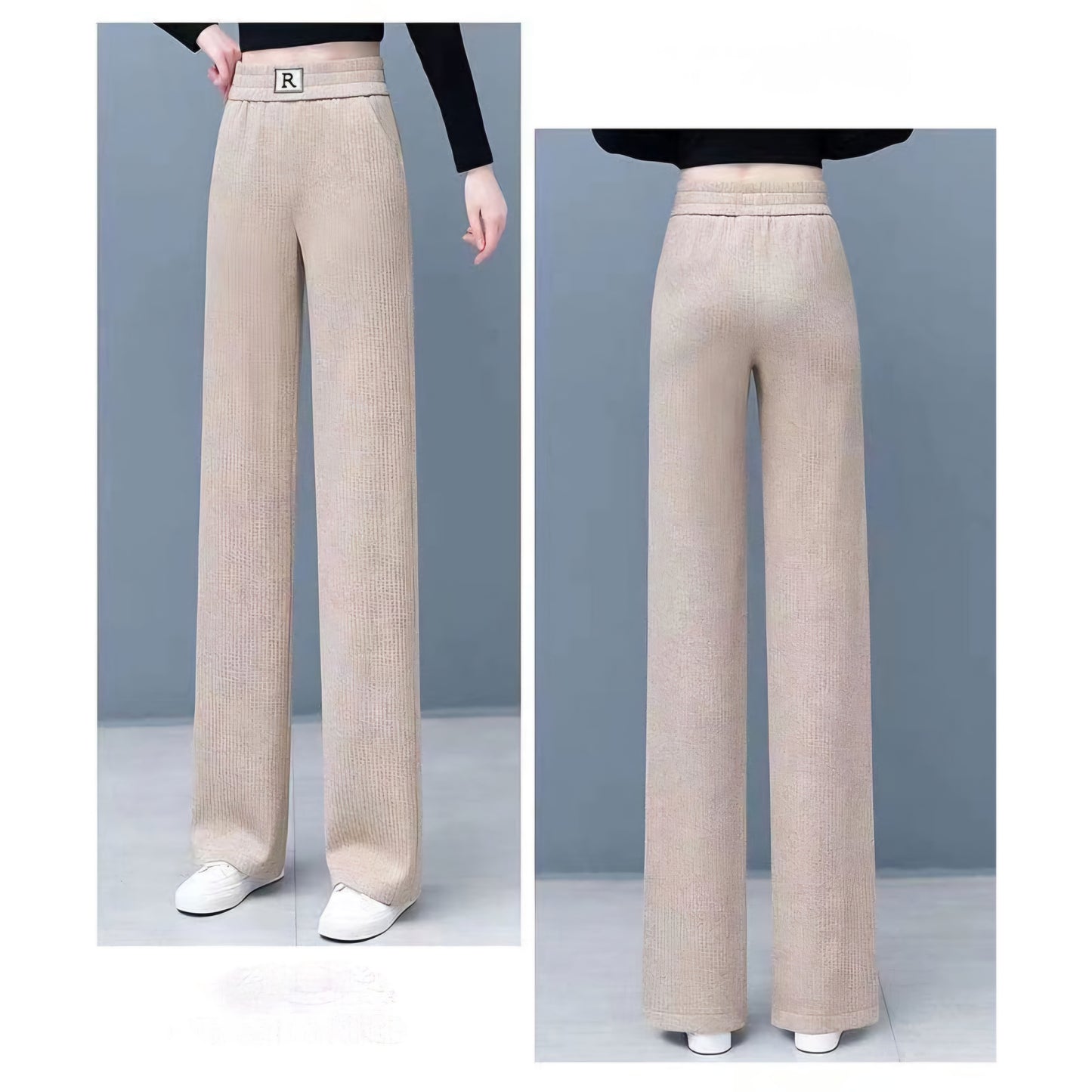 Korean Ribbed Winter Pants