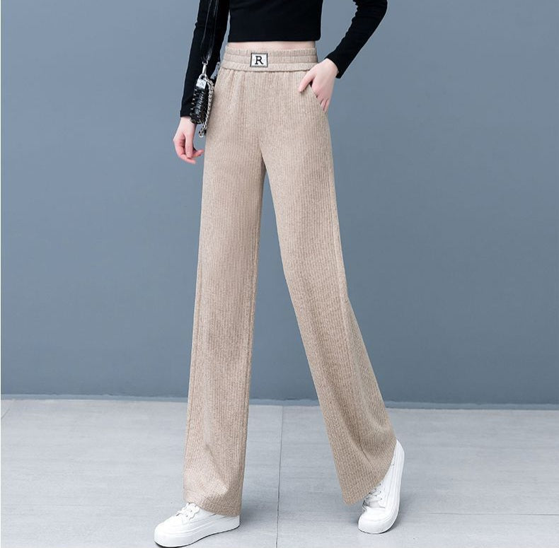 Korean Ribbed Winter Pants