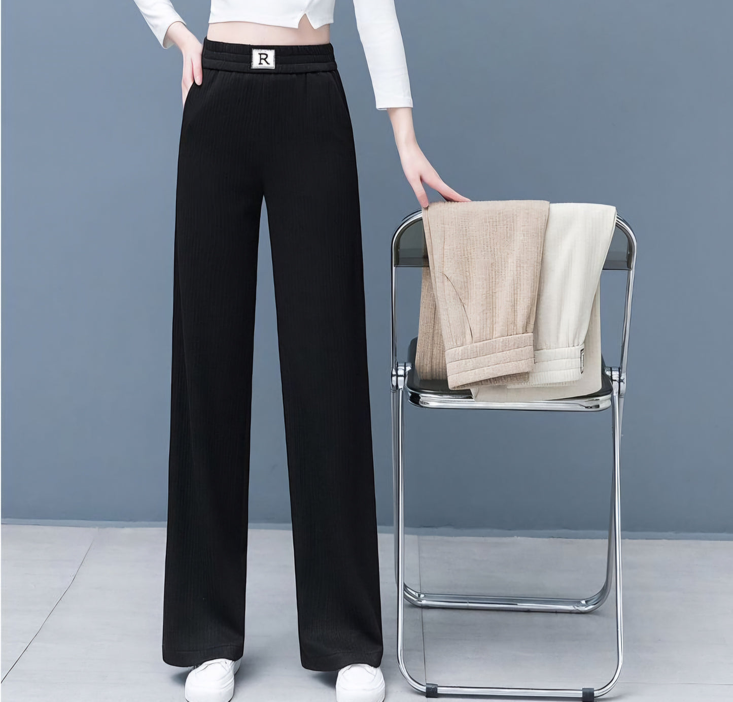 Korean Ribbed Winter Pants