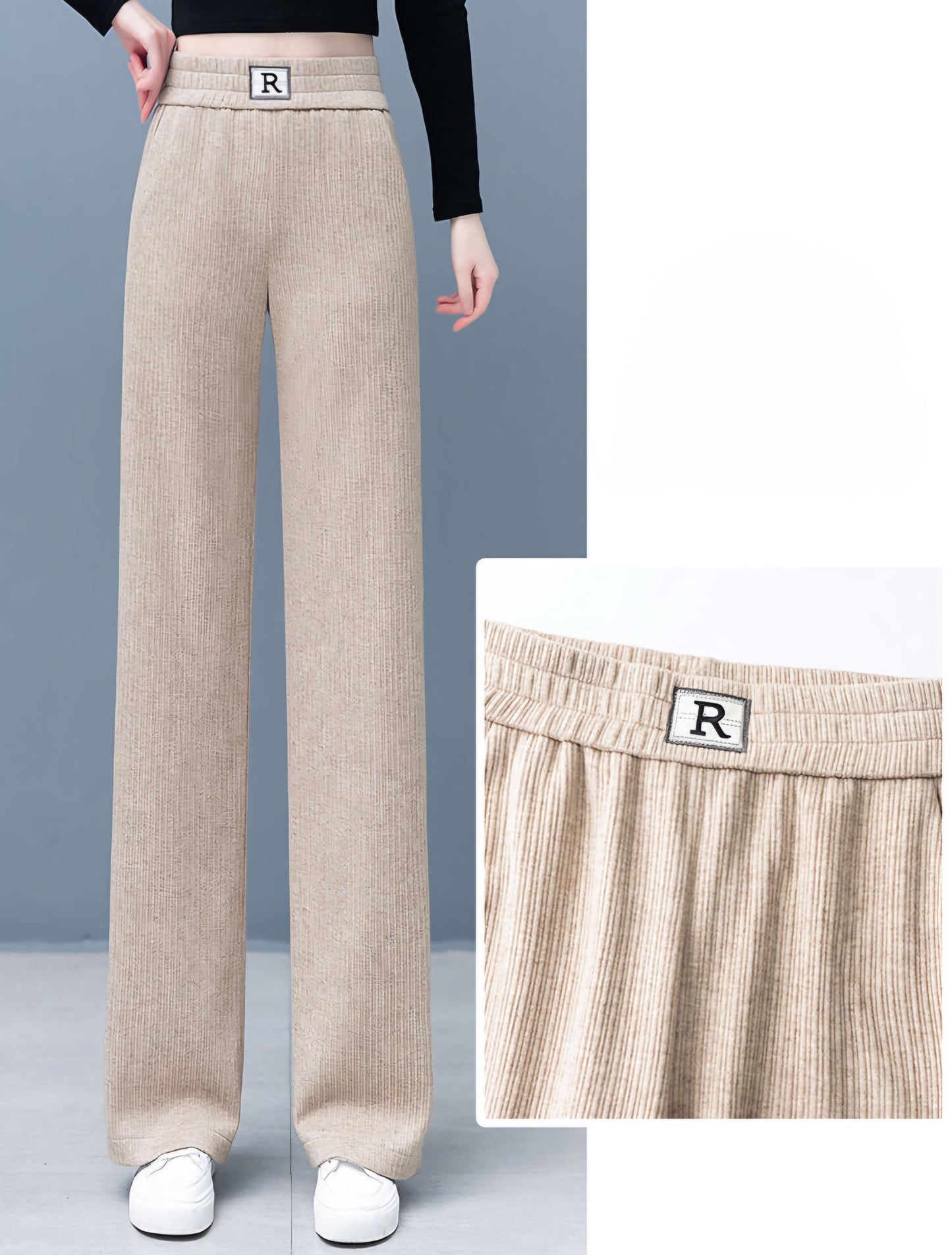 Korean Ribbed Winter Pants