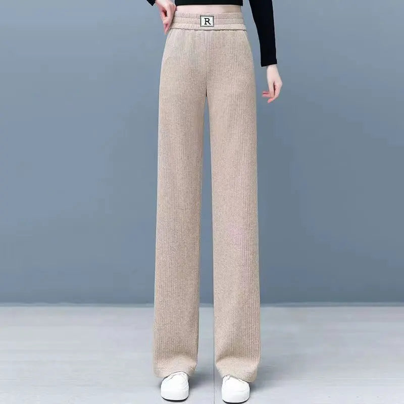 Korean Ribbed Winter Pants