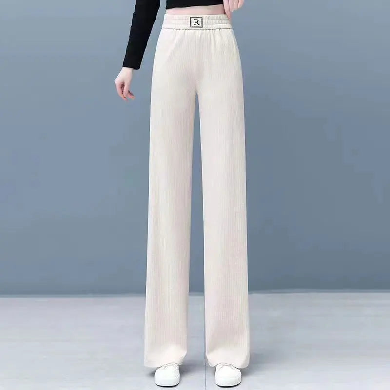 Korean Ribbed Winter Pants