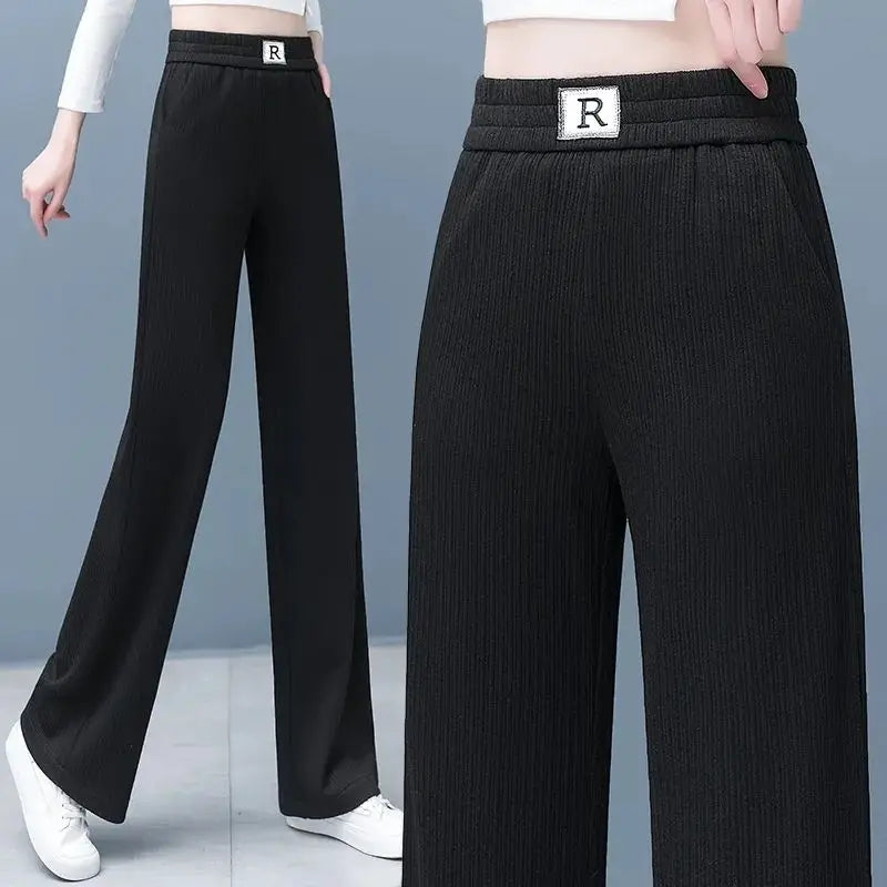 Korean Ribbed Winter Pants