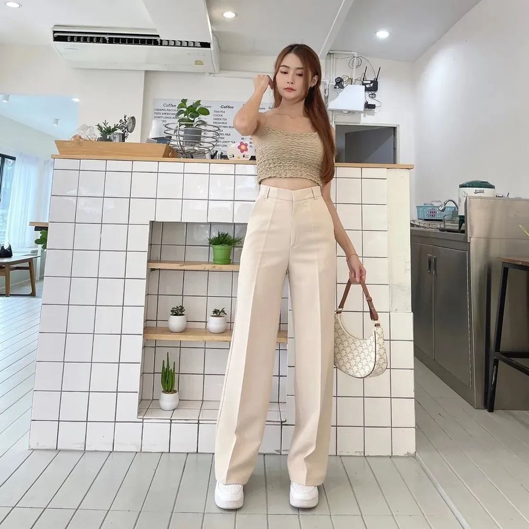 Korean Straight Pants