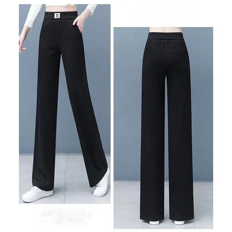 Korean Ribbed Winter Pants