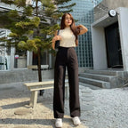Korean Straight Trousers