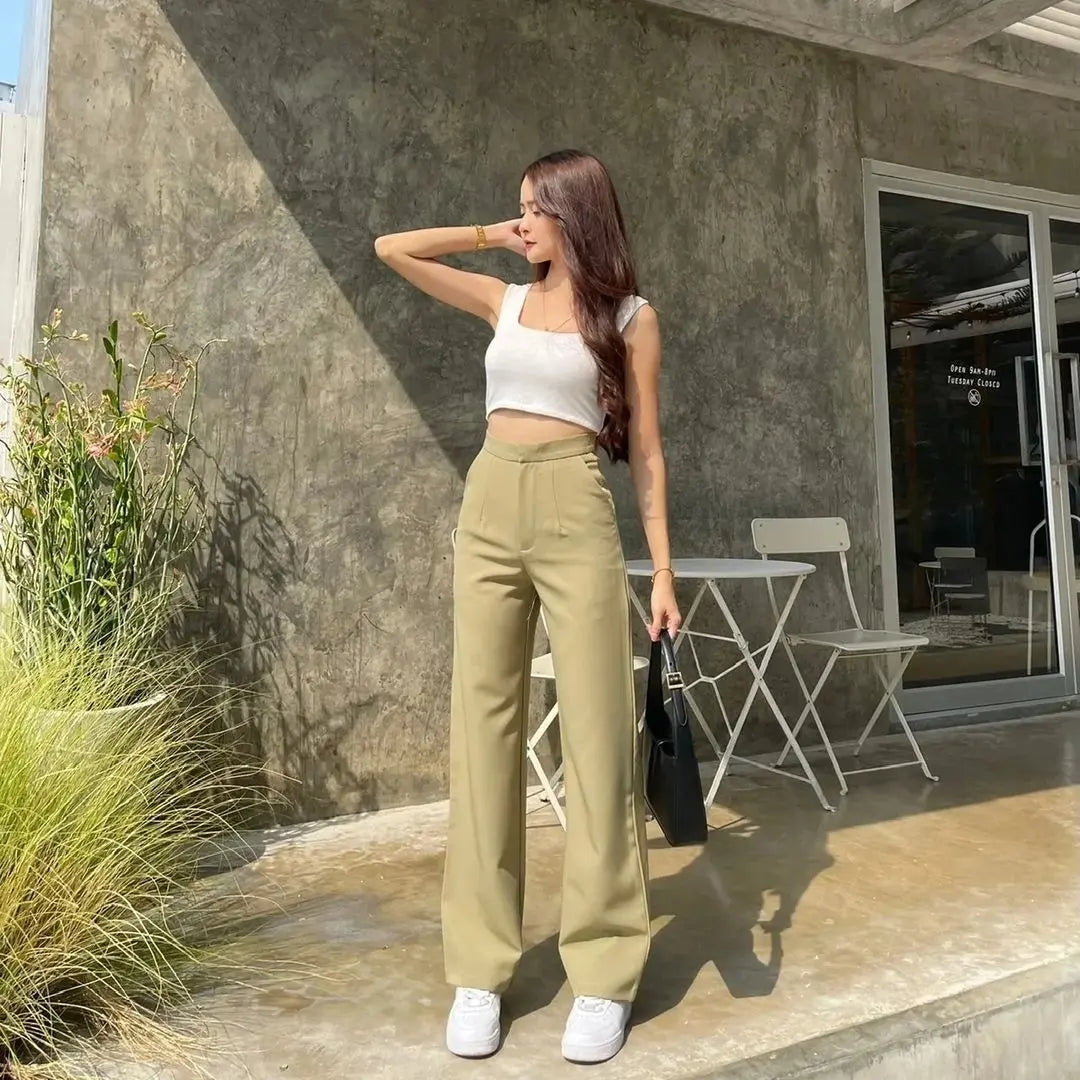 Korean Straight Pants