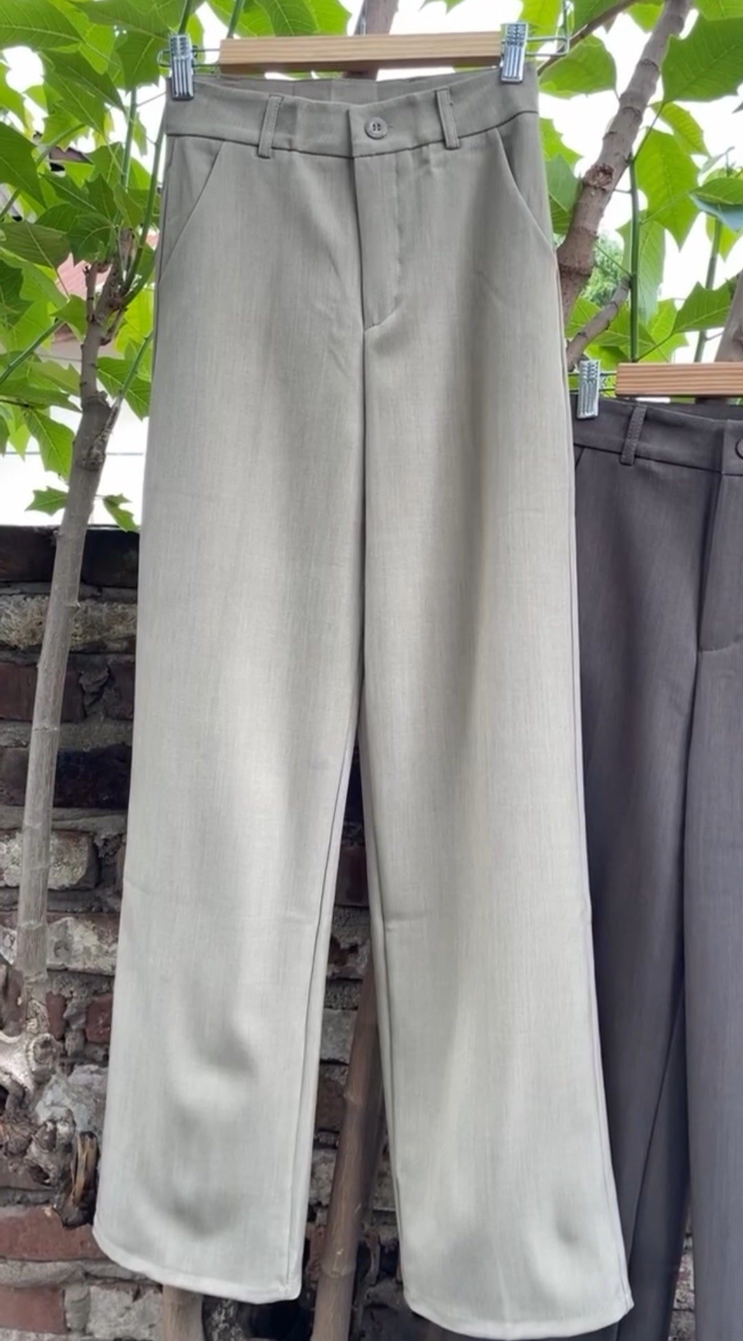 Korean Luxury Straight Pants.