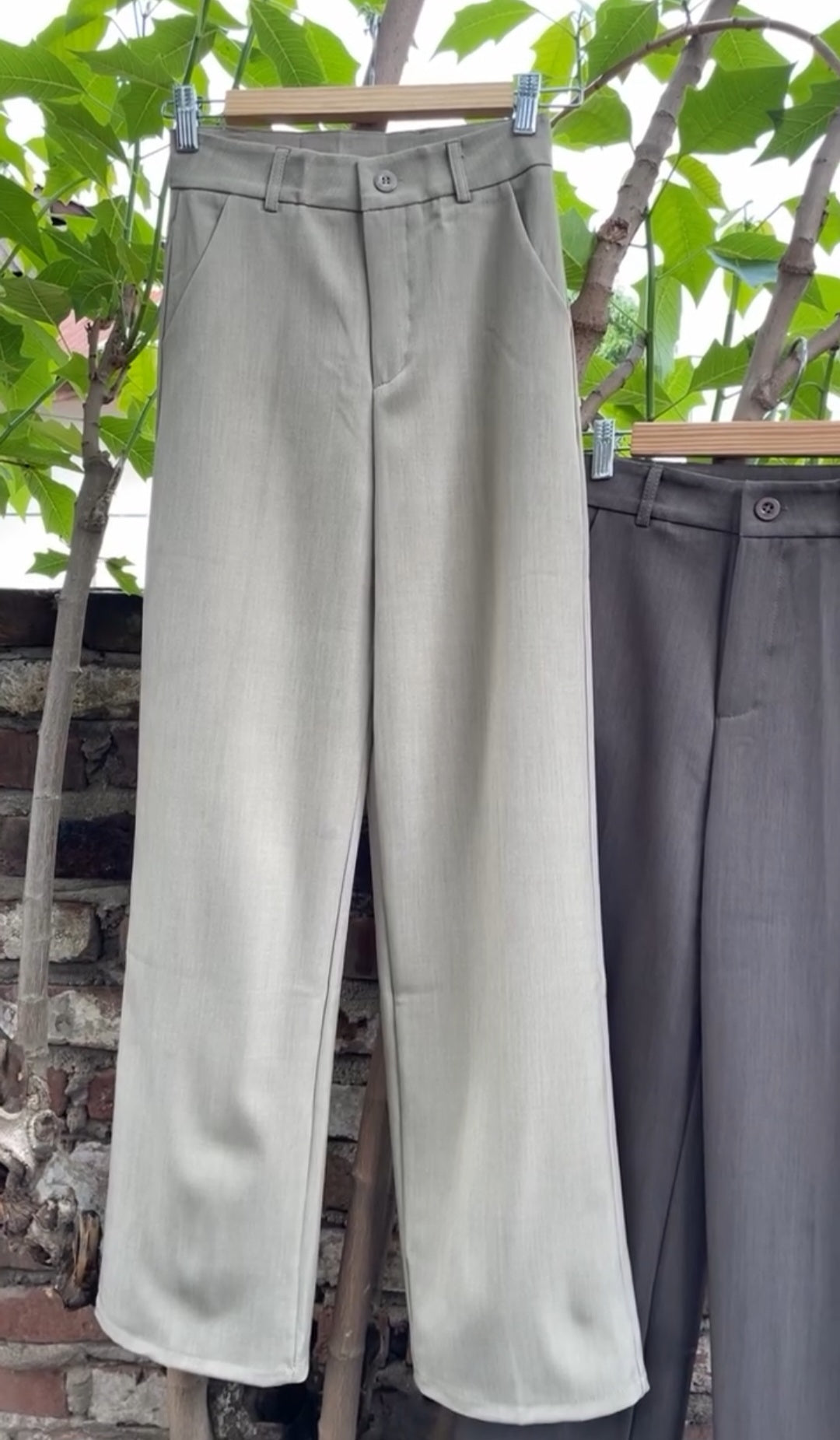 Korean Luxury Straight Pants.