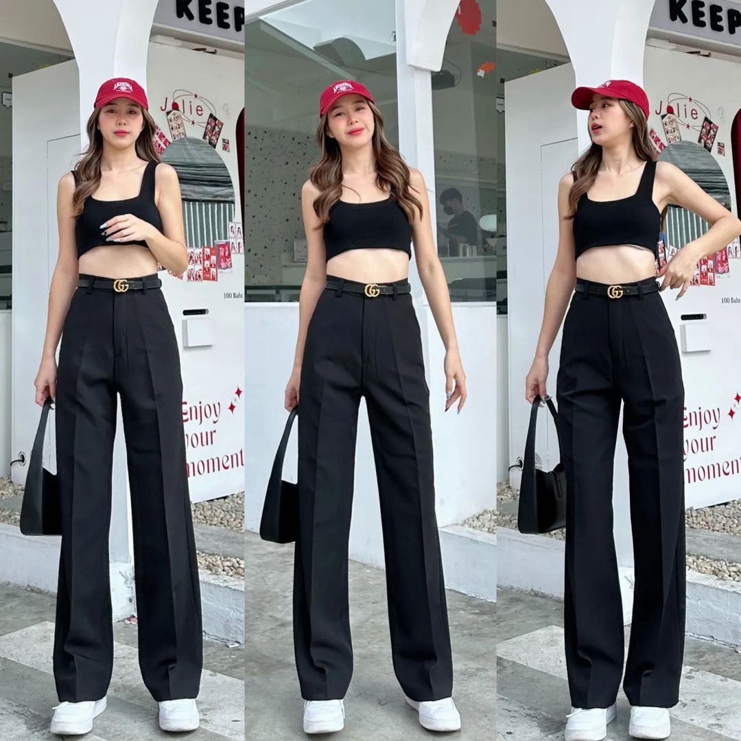 Korean Straight Pants