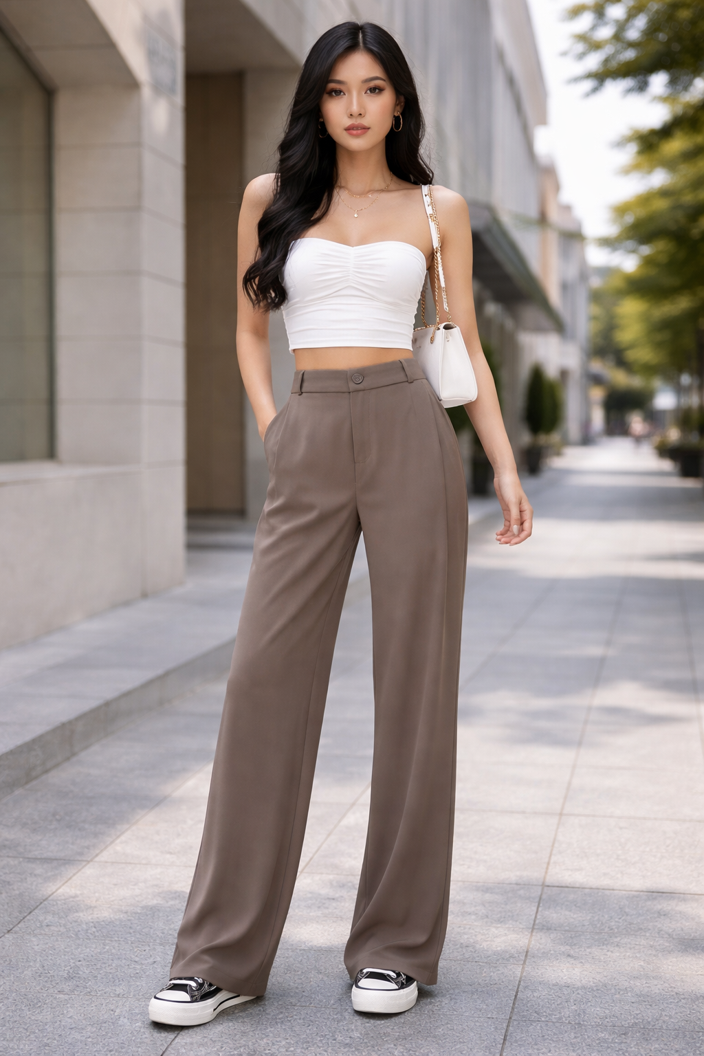 Korean Straight Pants