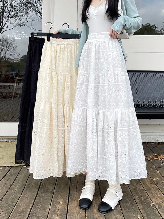 Korean Tiered Skirts