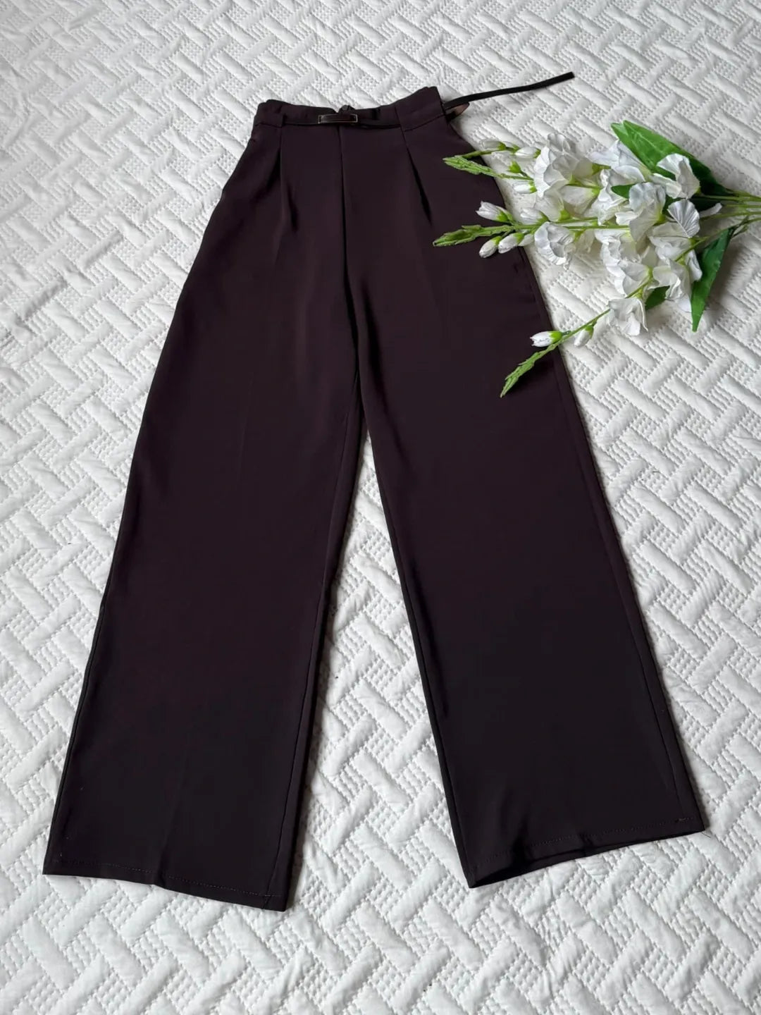 Korean Belted Trousers