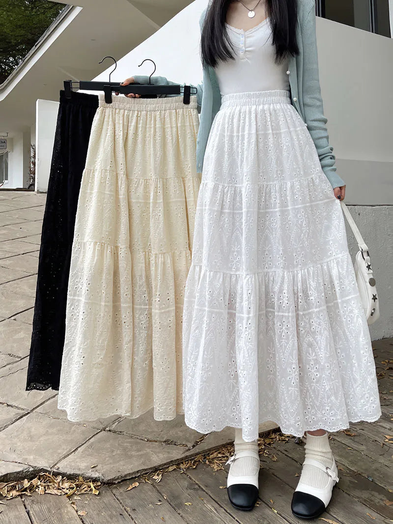 Korean Tiered Skirts