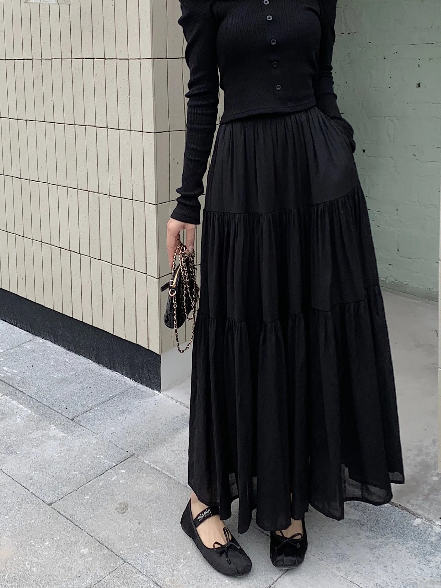 Korean Layered Skirt