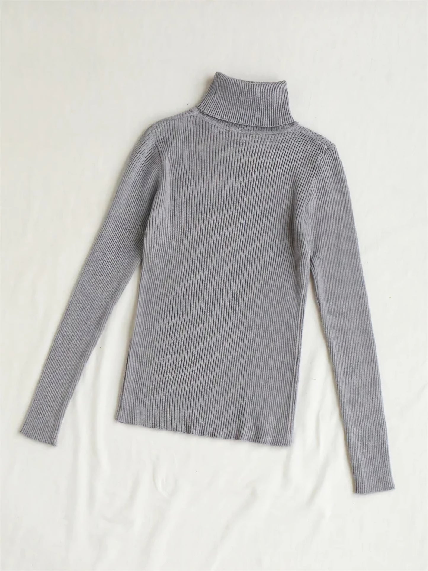 Korean Cozy Turtleneck Pullover