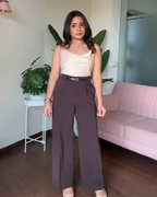 Korean Belted Trousers