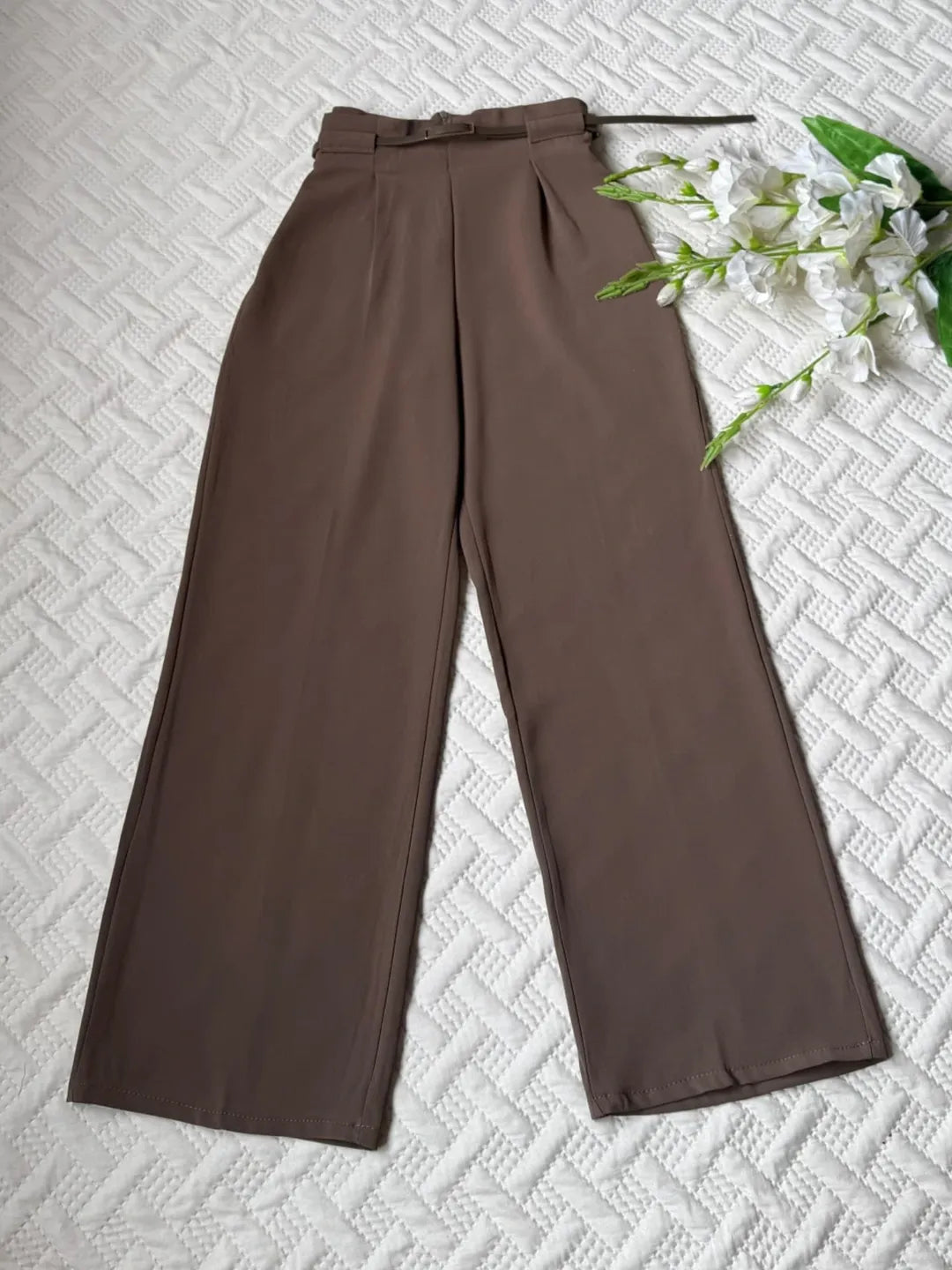 Korean Belted Trousers