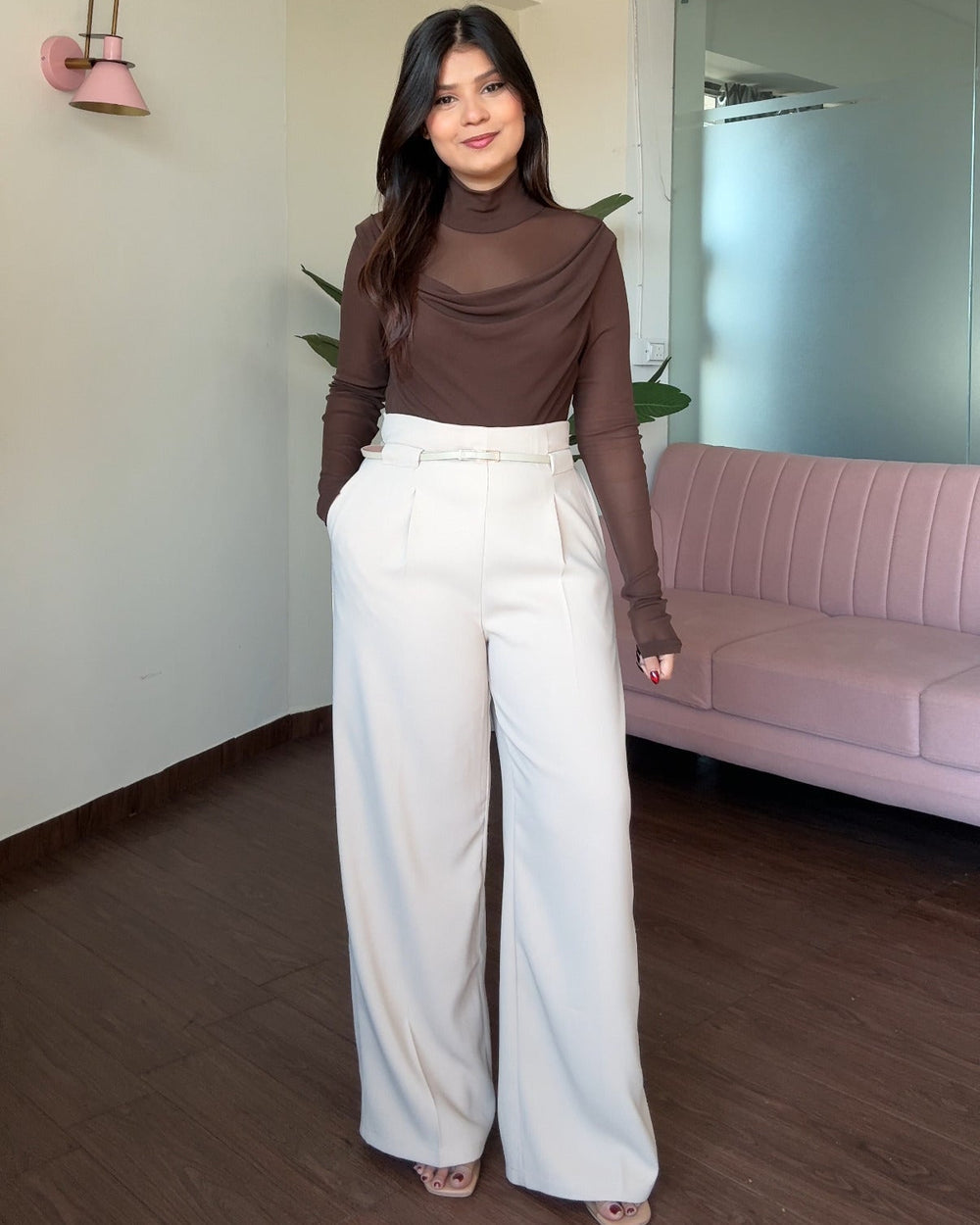Korean Belted Trousers