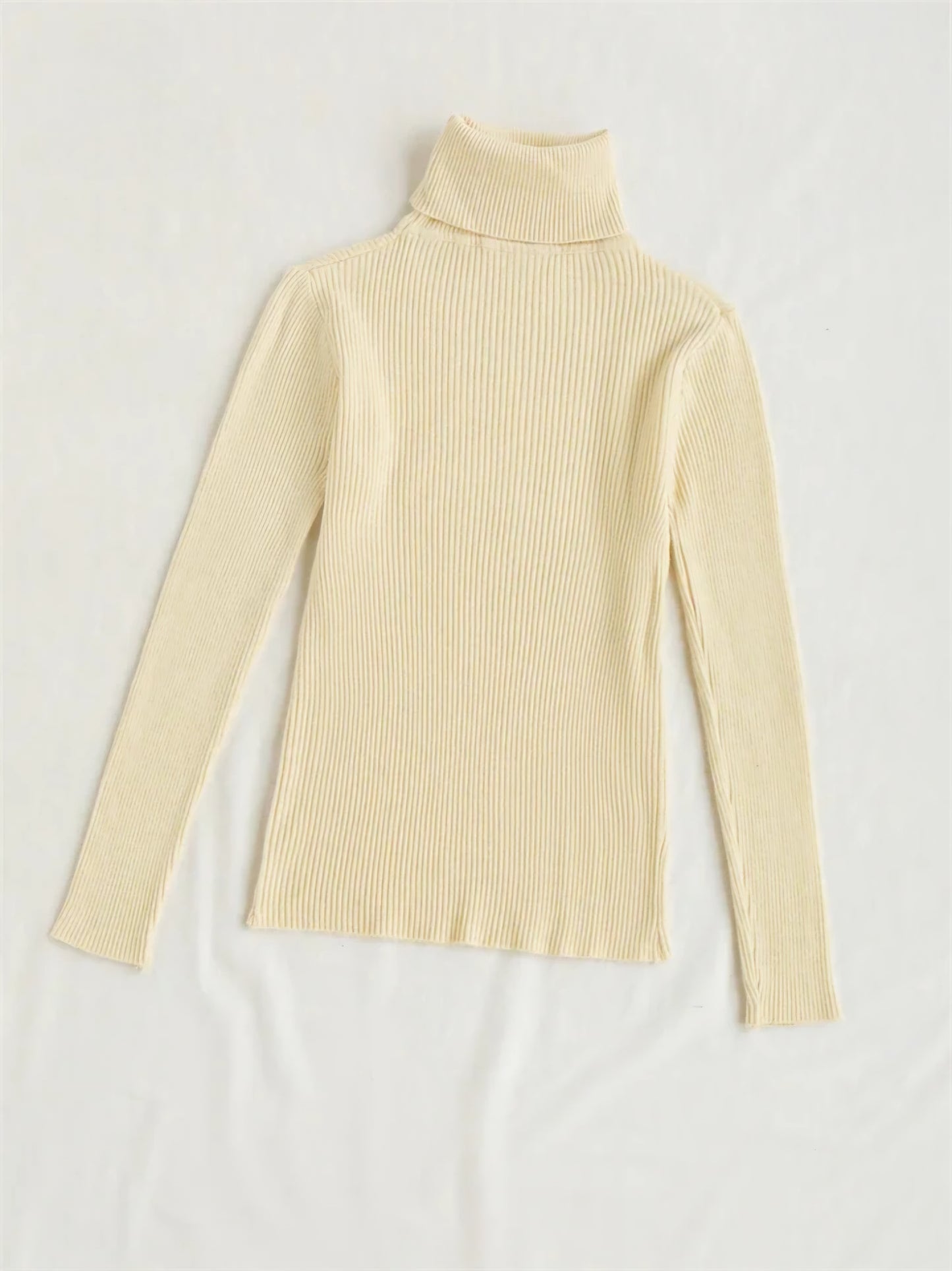 Korean Cozy Turtleneck Pullover