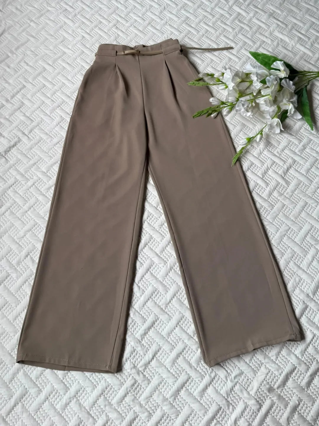 Korean Belted Trousers